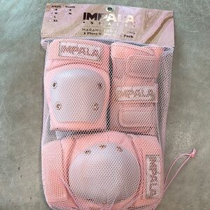 Impala Skates Pink Protective Gear Set